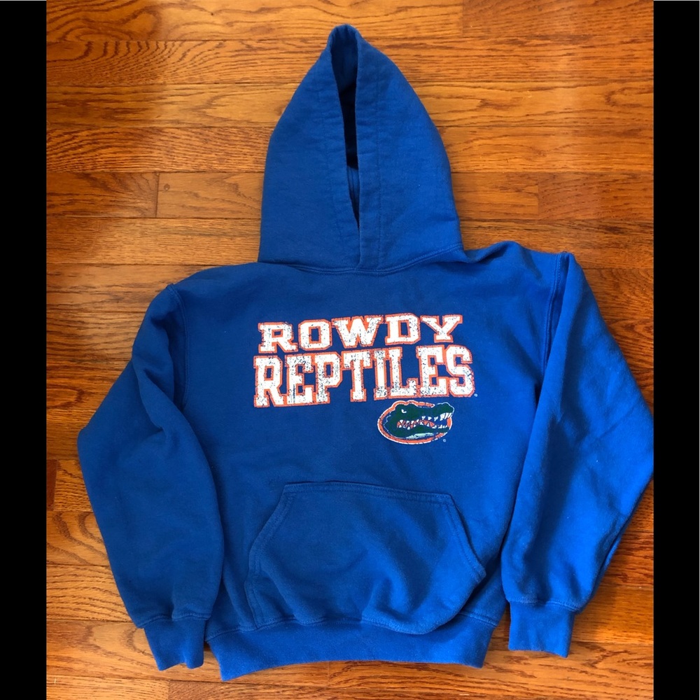 Florida Gators youth M Rowdy Reptiles basketball hoodie